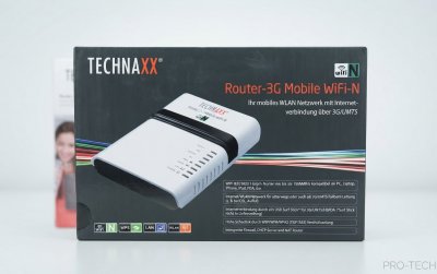 Technaxx 3G Mobile WiFi-N Router – Mobiler WLAN Router