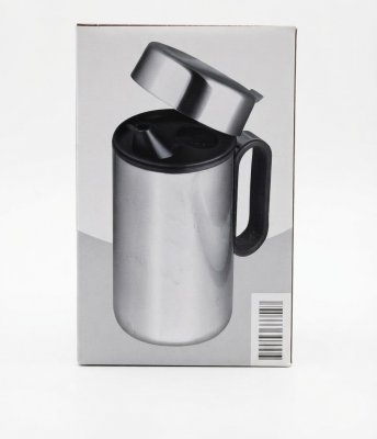 Edelstahl Ölkännchen / Soßenkännchen mit Deckel – Neu & OVP