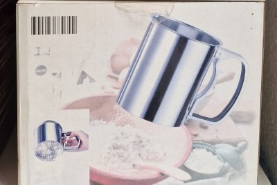 Edelstahl Mehlsieb / Puderessieb – Neu & OVP