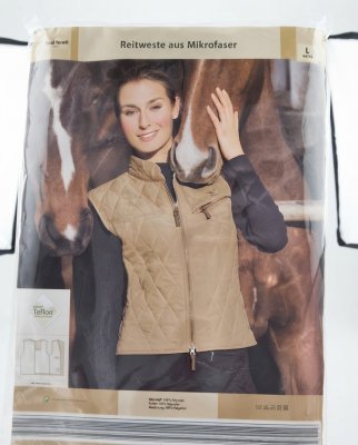 Damen Reitweste aus Mikrofaser (Größe L / 44/46)