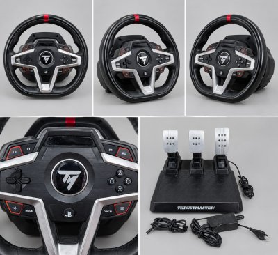 Thrustmaster Racing Lenkrad + Pedale – gebraucht, guter Zustand